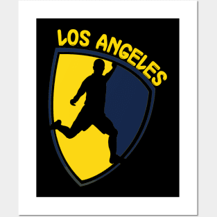 Los Angeles Soccer Posters and Art